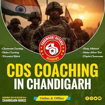 Chandigarh Tricity, Education, CDS Coaching In Chandigarh &ndash; Paramount Defence Academy