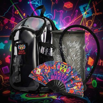 New York, Purses & Wallets, Rave Water Backpack &ndash; Light Up The Night With Hydration