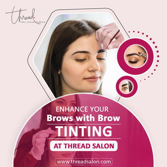 New York, Beautician, Enhance Your Brows With Brow Tinting At Thread Salon