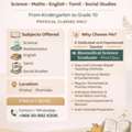 Tution Classes - Science, Maths, English, Tamil, Social Sciences