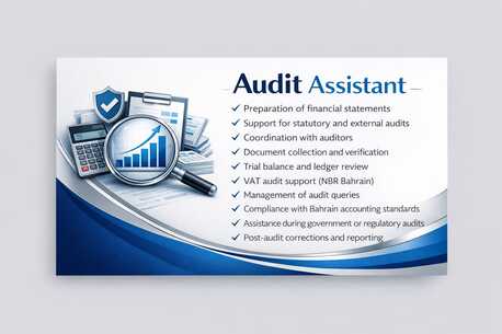 Manama, Businesses For Sale, Complete Audit Support & Compliance Services