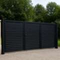 Vertical Aluminium Slat Fencing