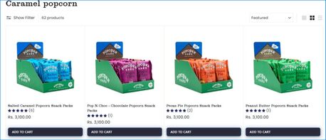 London, Food, Irresistible Caramel Popcorn - Sweet, Crunchy Snack Delight