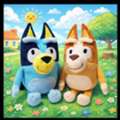 LKR 1500,  Handmade Character Soft Toy Bluey Bingo