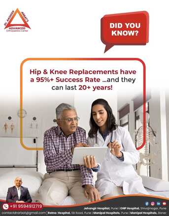 Pune, Health, Robotic Knee Replacement In Sangamvadi Pune -  Dr. Aashish Arbat