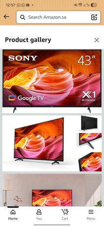 Jeddah, Electronics, SAR 800,  Sony 43 Inch 4K LED HDR BRAVIA UHD High Dynamic Range Smart Google TV KD43X75K 2