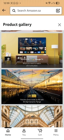 Jeddah, Electronics, SAR 800,  Sony 43 Inch 4K LED HDR BRAVIA UHD High Dynamic Range Smart Google TV KD43X75K 2