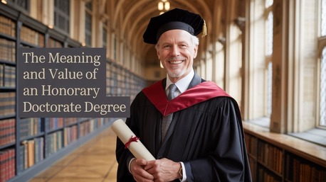 New York, Lessons Offered, Honorary Doctorate Of Philosophy Recognition For Excellence, Leadership & Real-World Impac