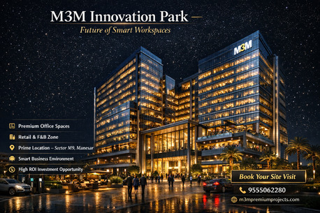 Mumbai, Offices, M3M Innovation Park Manesar: Prime Business Park Near NH-48