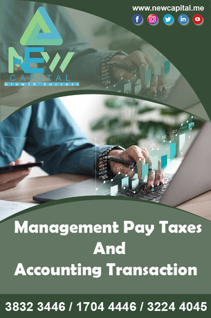 Manama, Business, Taxes And Accounting Management Pay Transaction