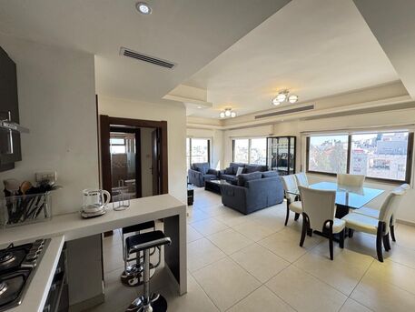 Amman, Apartments/Houses, JOD 9500/year,  Furnished,  2 BR,  100 Sq. Meter,  Breathtaking Views Furnished Flat-new Building 4 Rent-Gym-From Owner