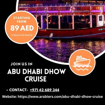 Abu Dhabi, Travel, Dhow Dinner Cruise Abu Dhabi - Luxury Dining Afloat