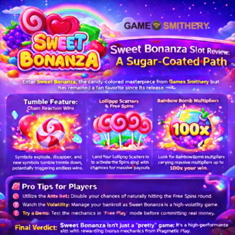 Mumbai, Guest Posting, Sweet Bonanza Slot Review: A Sugar-Coated Path