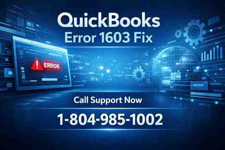 New York, General, Live Assistance To Fix QuickBooks Error 1603 And Prevent Recurrence