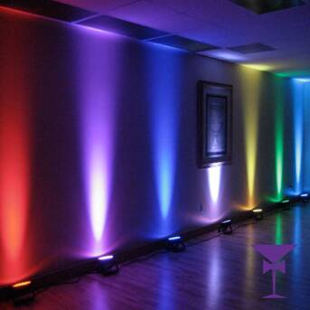 Dublin, Event Planning, Uplighting Hire &ndash; Transform Your Event With Stunning Ambient Lighting
