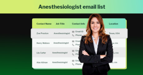 Sydney, Business, Reach Anesthesiologists With Accurate And Verified Email List