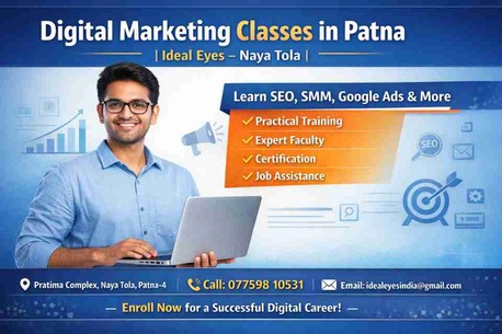 Ranchi, Education, Digital Marketing Classes In Patna, Digital Marketing Course In Patna, Best Digital Market