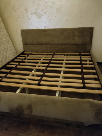 Jeddah, Furniture, SAR 550,  King Size Double Bed And Mattress Clean Condition With Delivery