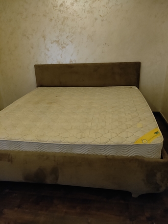 Jeddah, Furniture, SAR 550,  King Size Double Bed And Mattress Clean Condition With Delivery
