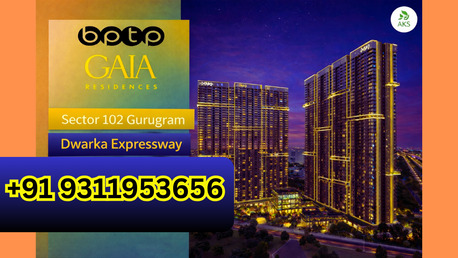 Haryana, Real Estate For Sale, INR 45324000,  3 BR,  2106 Sq. Feet,  BPTP Gaia Residences 2106 Sqft 3 BHK Spacious Unit Craft +91 9311953656