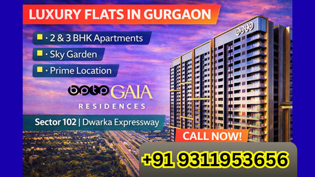 Haryana, Real Estate For Sale, INR 45364000,  Studio,  2106 Sq. Feet,  BPTP Gaia Residences &ndash; A Trusted NRI Luxury Address | +91 9311953656