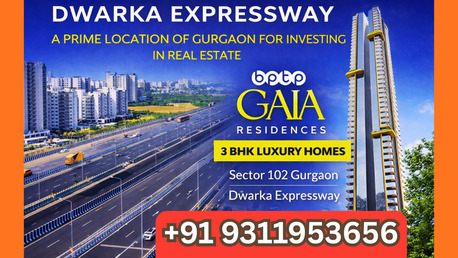 Haryana, Real Estate For Sale, INR 45374000,  3 BR,  2106 Sq. Yard,  BPTP Gaia Residences New Booking Enhanced Residential Supply +91 9311953656