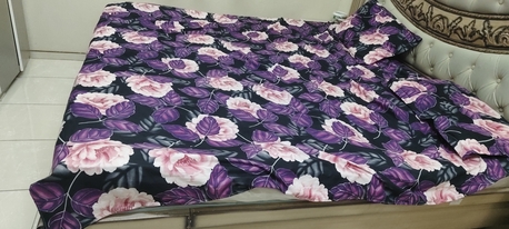 Jubail, Furniture, SAR 350,  Bed With Mettres And Side Table