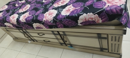 Jubail, Furniture, SAR 350,  Bed With Mettres And Side Table