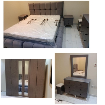 Jeddah, Furniture, SAR 1,  Brand New Wooden Complete Bedroom Set Available With Reasonable Prices