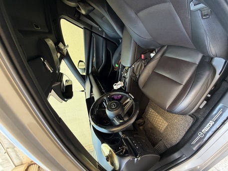 Riyadh, Vehicle Lease Transfer, SAR 2500,  Lease Transfer! 2025 Mazda 3 Hatchback 2.0 L (full Option Black Seats)