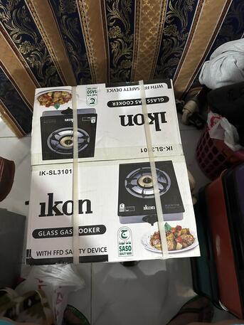 Riyadh, Household Items, SAR 90,  Ikon Glass Top Single Burner