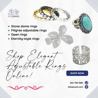 New York, Fashion & Design, Shop Elegant Adjustable Rings Online!