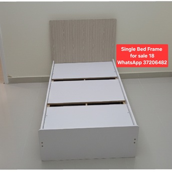 Manama, Furniture, BHD 18,  ✅️Single Bed Frame For Sale In Good Condition With Delivery