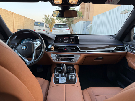 Riyadh, Vehicles, Cars & Trucks , SAR 128000,  Bmw 740,  2018,  Automatic,  69600 KM,  BMW 7 Series In Excellent Condition