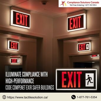 Toronto, Construction, Illuminate Compliance With High-Performance Code Compliant Exit Signs For Safer Buildings