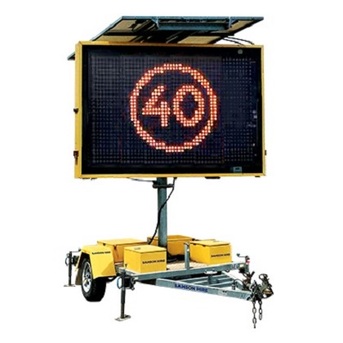 Melbourne, Business, Secure Your Work Zone With Speed Advisory Sign Hire