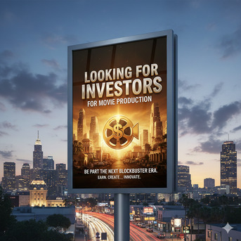 Cochin, Business Partners, Looking Investor For Movie Production In Tamil And Malayalam