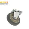 USD 57,  Imperial 1061 6" Grey Polyurethane Swivel Plate Caster W/ Brake