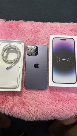 Azizia, Mobile Phones, SAR 2300,  Iphone 14 Pro Max 128gb Deep Purple