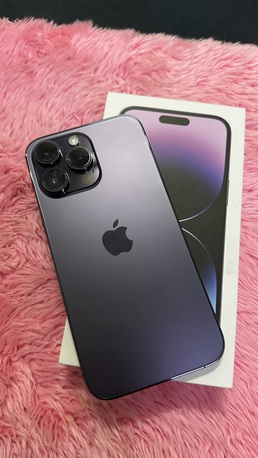 Azizia, Mobile Phones, SAR 2300,  Iphone 14 Pro Max 128gb Deep Purple