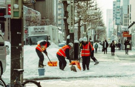 New York, Business, Snow Removal Team
