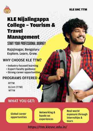 Bangalore, Education, Placements - Travel And Tourism Career Salary In India