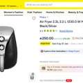 SAR 80,  Midea Air Fryer