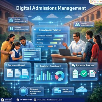 Noida, Education, Digital Admissions Management For EdTech Growth
