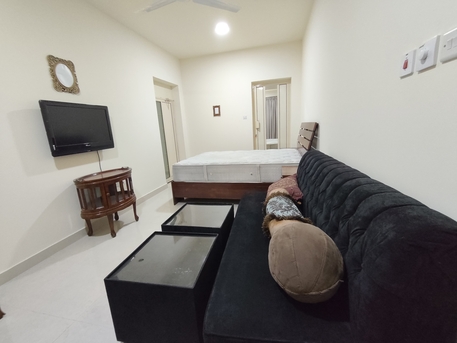 Manama, Apartments/Houses, BHD 170/year,  1 BR,  Isatown:- Groundfloor Furnished Studio Flat On Rent With Ewa..