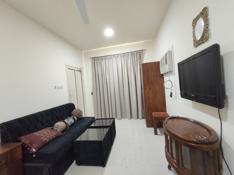 Manama, Apartments/Houses, BHD 170/year,  1 BR,  Isatown:- Groundfloor Furnished Studio Flat On Rent With Ewa..