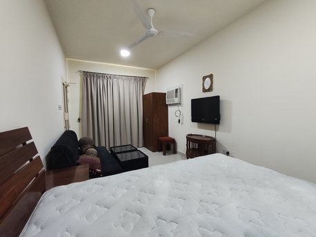 Manama, Apartments/Houses, BHD 170/year,  1 BR,  Isatown:- Groundfloor Furnished Studio Flat On Rent With Ewa..
