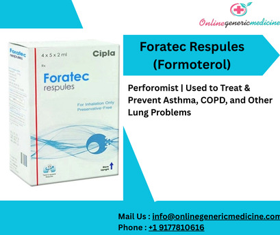 New York, Medical, Buy Foratec Respules (Formoterol) | Prevent Asthma, COPD, And Other Lung Problems