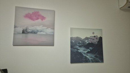 Irqah, Furniture, SAR 60,  Two Ready To Hang Paintings