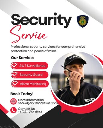 Houston, Business, Armed Security Guard Services In Houston
